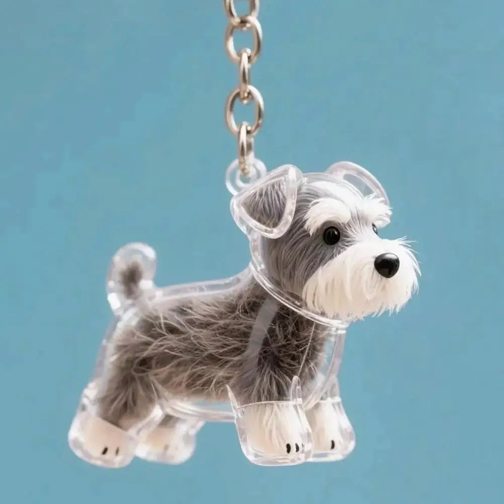 Dog Hair Keychain