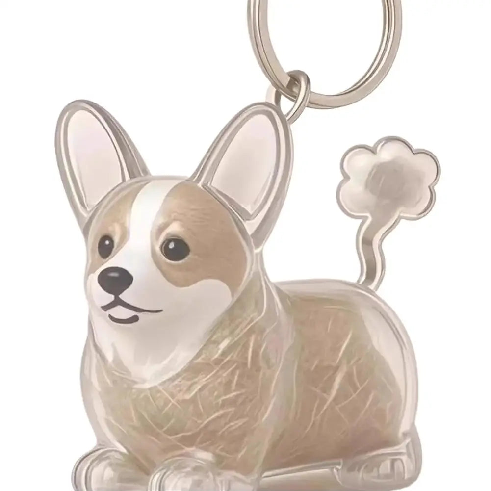 Dog Hair Keychain