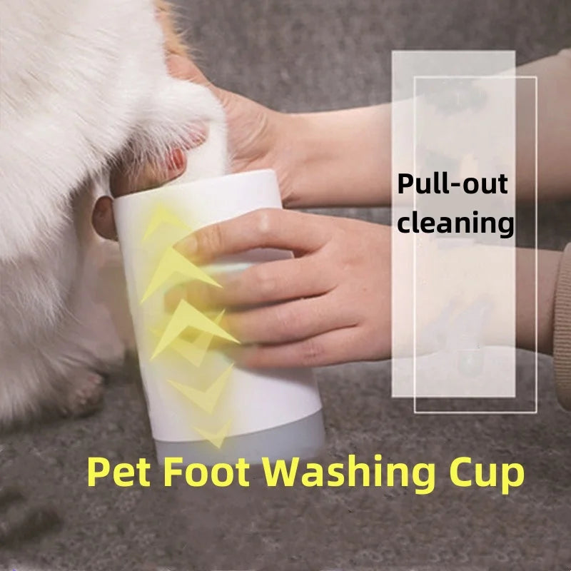 Dog paw washer