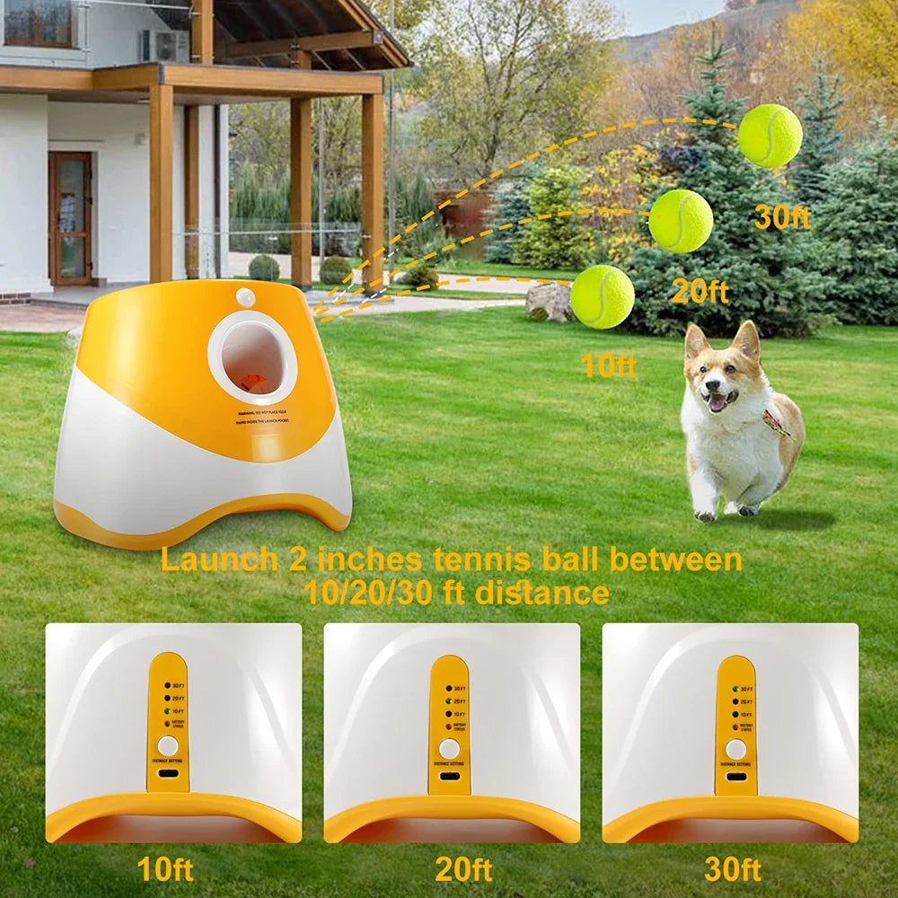 Dog Ball Launcher - 5 balls included