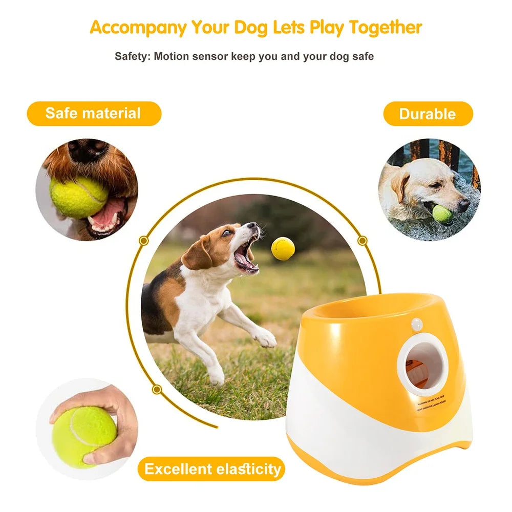 Dog Ball Launcher - 5 balls included