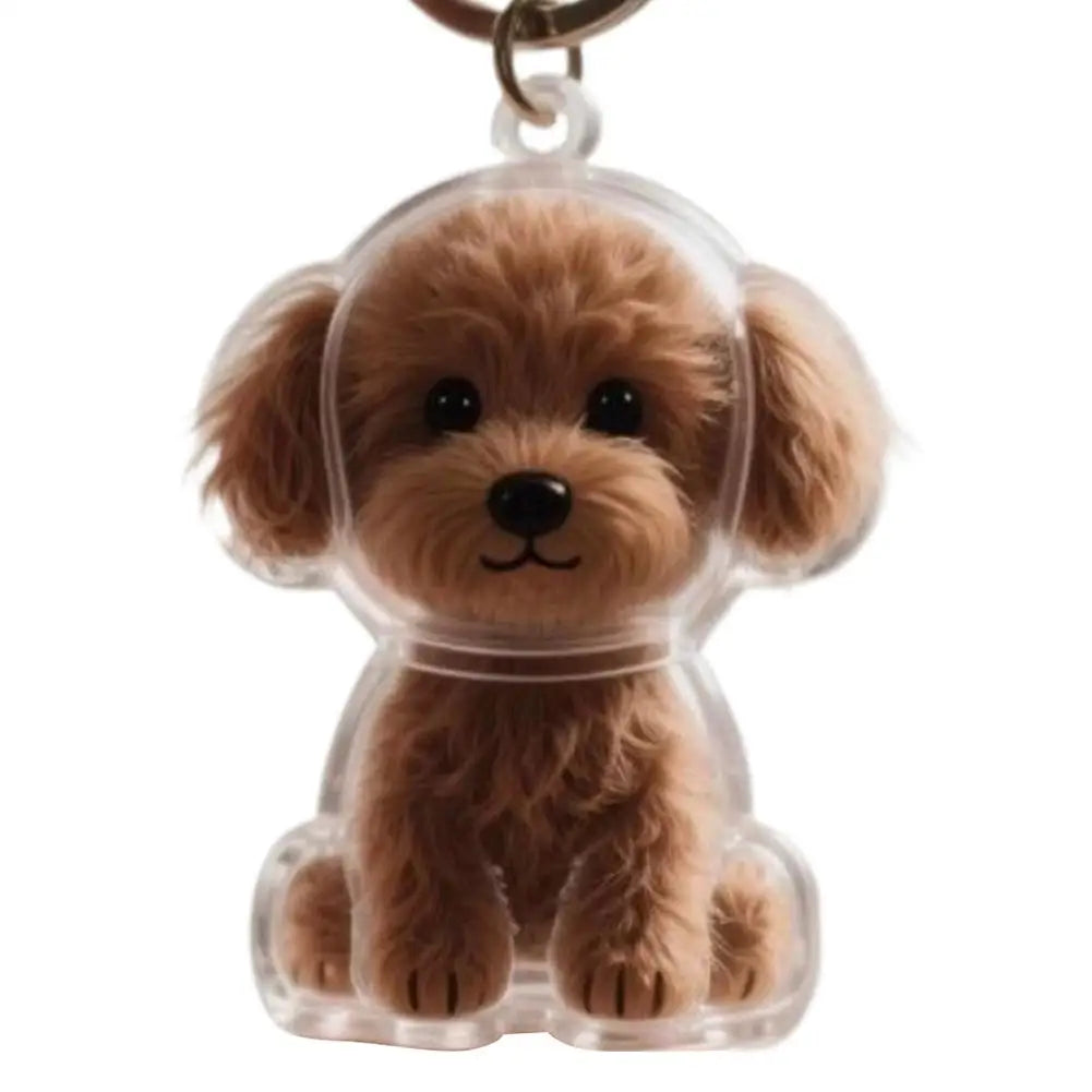 Dog Hair Keychain